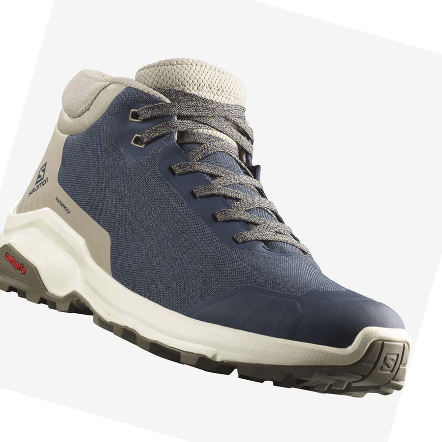 Salomon X REVEAL CHUKKA CLIMASALOMON™ WATERPROOF Téli Csizma Férfi Barna | HU 2248VRW